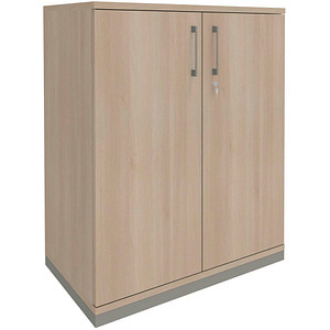 4260429766888 - eurokraft pro P12 - Querrollladenschrank 2 Fachböden 3 Ordnerhöhen HxBxT 1133 x 1200 x 442 mm