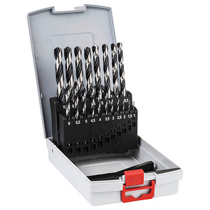 BOSCH PointTeQ HSS Bohrer-Set, 19-teilig