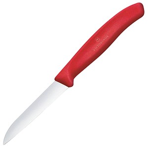 7613329190951 - VICTORINOX Küchenmesser Swiss Classic silber rot glänzend poliert Klinge 80 cm 7613329190951 - VICTORINOX Küchenmesser Swiss Classic silber rot glänzend poliert Klinge 80 cm