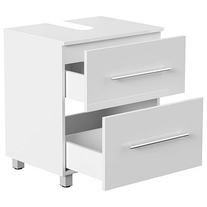4251982676554 - Mondial Universal Unterbau auf Standfüßen 55 cm SoftClose weiss hochglanz 4251982676554 - Mondial Universal Unterbau auf Standfüßen 55 cm SoftClose weiss hochglanz