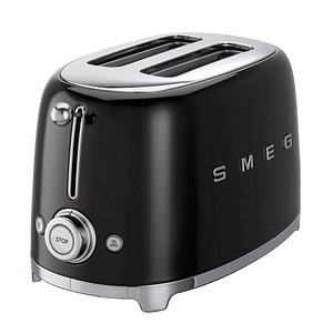 8017709187002 - SMEG TSF01BLEU - 2 Scheibe(n) - Schwarz - Stahl - Tasten - Niveau - Drehregler - 950 W - 220 - 240 V