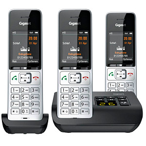 4250366866659 - COMFORT 500A trio DECT GAP Schnurloses Telefon analog Babyphone Freisprechen für Hörgeräte kompatibel Headsetanschluss inkl Mobilteil mit Basis 4250366866659 - COMFORT 500A trio DECT GAP Schnurloses Telefon analog Babyphone Freisprechen für Hörgeräte kompatibel Headsetanschluss inkl Mobilteil mit Basis