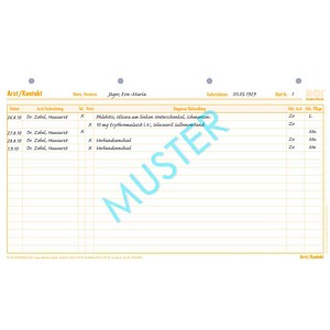 4052301033900 - Arzt Kontakt (A) + (S)  Formulare 50 St