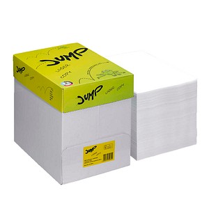 AKTION: JUMP Kopierpapier COPY/LASER DIN A4 80 g/qm 4x 2.500 Blatt + GRATIS Süßigkeitenbox Süße Auszeit 2,3 kg