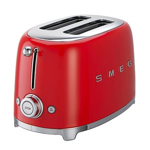 8017709186968 - - TSF01 2-Scheiben Toaster - rot lackiert BxHxT 325x198x195cm 6 Röstgradstufen 950W
