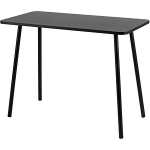 3660141256437 - Schreibtisch easyHome HOPM HOPM10101 65-130cm (H) 100x50cm (BxT) rechteckig schwarz schwarz 3660141256437 PAPERFLOW 3660141256437 - Schreibtisch easyHome HOPM HOPM10101 65-130cm (H) 100x50cm (BxT) rechteckig schwarz schwarz 3660141256437 PAPERFLOW