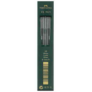 4005401271116 - Druckbleistiftminen TK 9071 12 71 11 Ø 2mm H 4005401271116 10 Stück 4005401271116 - Druckbleistiftminen TK 9071 12 71 11 Ø 2mm H 4005401271116 10 Stück
