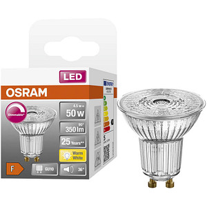 4058075797888 - OSRAM Superstar Reflektorlampe für GU10-Sockel klares Glas Warmweiß (2700K) 350 Lumen Ersatz für herkömmliche 50W-Leuchtmittel dimmbar 1-er Pack 4058075797888 - OSRAM Superstar Reflektorlampe für GU10-Sockel klares Glas Warmweiß (2700K) 350 Lumen Ersatz für herkömmliche 50W-Leuchtmittel dimmbar 1-er Pack