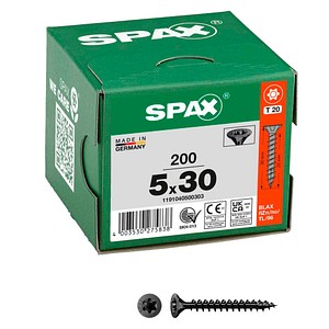 4003530275838 - Universalschrauben T20 Senkkopf BLAX 1191040500303 5 mm x 30 mm 4003530275838 200 Stück 4003530275838 - Universalschrauben T20 Senkkopf BLAX 1191040500303 5 mm x 30 mm 4003530275838 200 Stück