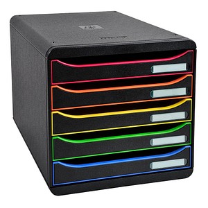 9002493424258 - Liderpapel - Schubladenbox big-box plus 5 Schubladen din A4 Überbreite Polystyrol Gehäusefarbe schwarz Farbe der Schublade schwarz harlekin 9002493424258 - Liderpapel - Schubladenbox big-box plus 5 Schubladen din A4 Überbreite Polystyrol Gehäusefarbe schwarz Farbe der Schublade schwarz harlekin