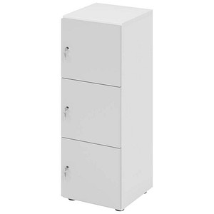 4032062314043 - HAMMERBACHER Schließfachschrank weiß lichtgrau V234L3 W 5 DS 3 Schließfächer 400 x 420 x 1100 cm 4032062314043 - HAMMERBACHER Schließfachschrank weiß lichtgrau V234L3 W 5 DS 3 Schließfächer 400 x 420 x 1100 cm