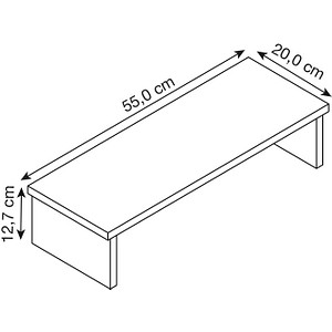 4027181120118 - Monitorständer wildeiche 4027181120118 - Monitorständer wildeiche