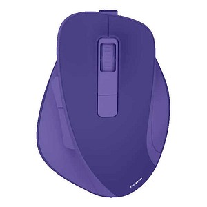 hama WM-500 Maus ergonomisch kabellos blau