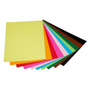 folia Fotokarton farbsortiert DIN A3 300 g/qm