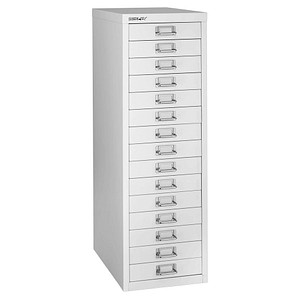 Bisley Multidrawer L3915 Schubladenschrank Weiss Weiss 15