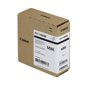 Canon PFI-110 MBK  matt schwarz Druckerpatrone