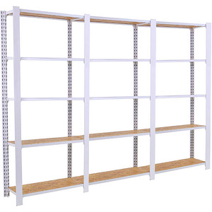 8425437127342 - Regal OFFICLICK 8425437127342 weiß braun 2400 x 300 x 2100 cm 8425437127342 Simonrack 8425437127342 - Regal OFFICLICK 8425437127342 weiß braun 2400 x 300 x 2100 cm 8425437127342 Simonrack