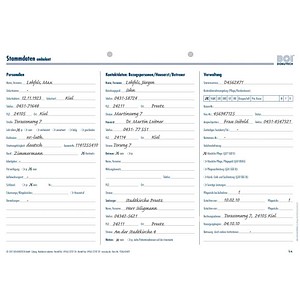 4052301034679 - 50 Stammdaten ambulant mit Durchschreibeblatt Formulare