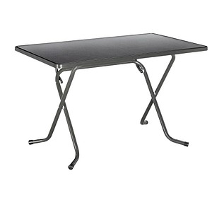 4043153081751 - BEST Gartentisch Scherenklapptisch eckig 110x70cm anthrazit anthrazit 4043153081751 - BEST Gartentisch Scherenklapptisch eckig 110x70cm anthrazit anthrazit