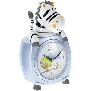 4007218266378 - 26637 26637 Kinder-quarzwecker Motiv Zebra Farblich Sortiert 40