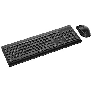 4260283117819 - MEDIARANGE MROS104 - Volle Größe (100%) - Kabellos - RF Wireless - QWERTY - Schwarz - Maus enthalten 4260283117819 - MEDIARANGE MROS104 - Volle Größe (100%) - Kabellos - RF Wireless - QWERTY - Schwarz - Maus enthalten