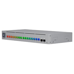 0810084694565 - UniFi Switch Pro Max 16 - Switch - L3 - managed - 12 x 10 100 1000 + 4 x 25GBase-T + 2 x 10 Gigabit Ethernet - Desktop an Rack montierbar wandmontierbar 0810084694565 - UniFi Switch Pro Max 16 - Switch - L3 - managed - 12 x 10 100 1000 + 4 x 25GBase-T + 2 x 10 Gigabit Ethernet - Desktop an Rack montierbar wandmontierbar