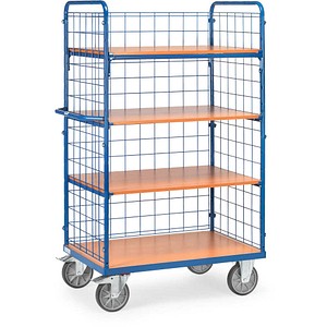 4017976841311 - Fetra fetra 8413-1 Etagenwagen Stahl pulverbeschichtet Traglast (max) 500 kg Brillantblau (RAL 5007)