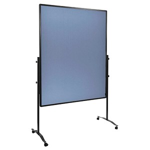 8713797091107 - Moderationswand Premium Plus Tafelformat 1200 x 1500 mm Filz blaugrau fest Legamaster