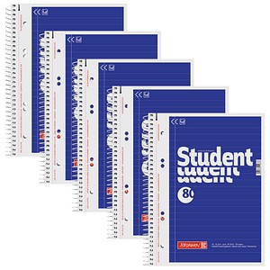 4003273344662 - Collegeblock 1067951 Student Kleinformat   liniert A5 70g  4003273344662 5 Block