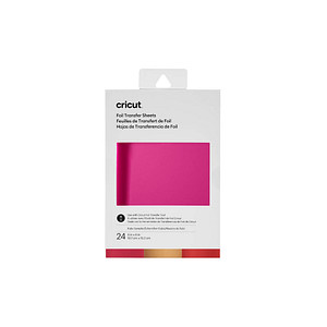 cricut™ Rubin Sampler Transferfolien für Schneideplotter 3 Farben je 8 St. farbsortiert 10,1 x 15,2 cm,  24 St.