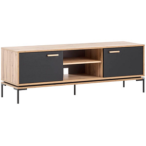 4027181115039 - Lowboard LOOKS BY WOLFGANG JOOP Looks Sideboards Gr B H T 1546 cm x 537 cm x 450 cm schwarz (eiche landhausfarben schwarz) Lowboards Breite 1546 cm