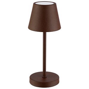 APS MERLE MICRO LED Akku-Tischleuchte rostfarben 2,0 W