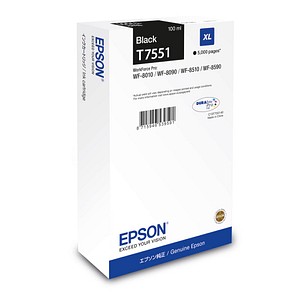 8715946726878 - T7551 - XL size - black - original - ink cartridge - Tintenpatrone Schwarz 8715946726878 - T7551 - XL size - black - original - ink cartridge - Tintenpatrone Schwarz