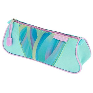 herlitz Schlampermäppchen Dreikant Minty Love mintgrün, rosa, 21,5 x 7,0 cm