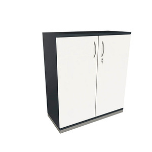 4260429764570 - fm Aktenschrank Sidney 4260429764570 lavagrau weiß 2 Fachböden 1000 x 442 x 1133 cm 4260429764570 - fm Aktenschrank Sidney 4260429764570 lavagrau weiß 2 Fachböden 1000 x 442 x 1133 cm