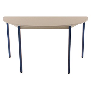 3700245510391 - Schreibtisch 140DRGBL 65-130cm (H) 140x70cm (BxT) halbrund grau blau 3700245510391 SODEMATUB 3700245510391 - Schreibtisch 140DRGBL 65-130cm (H) 140x70cm (BxT) halbrund grau blau 3700245510391 SODEMATUB