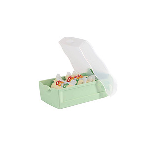 4012473121331 - CROCO Karteikasten DIN A8 für 500 Karteikarten pastellgrün-transparent mit Deckel 4012473121331 100 Stück 4012473121331 - CROCO Karteikasten DIN A8 für 500 Karteikarten pastellgrün-transparent mit Deckel 4012473121331 100 Stück
