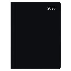 4069095000919 - Taschenkalender 610-1020 610 schwarz 1 Tag   1 Seite Sa So 1 Seite 102x142cm (BxH) 2026 4069095000919 Zettler