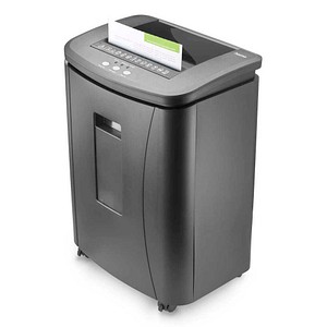 4007249505910 - hama Safe Auto M1200 Aktenvernichter mit Partikelschnitt P-4 4 x 20 mm bis 120 Blatt schwarz