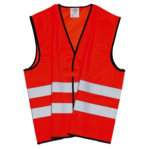 unisex Warnweste neonorange Größe Einheitsgröße unisex Warnweste neonorange Größe Einheitsgröße
