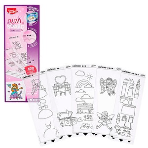 Maped® Creativ Vorlagen für Zeichenprojektor LUMI'BOARD Märchen rosa