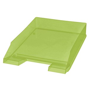 5 helit Briefablagen grün-transparent DIN C4 5 helit Briefablagen grün-transparent DIN C4