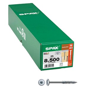4003530257254 - Holzbauschrauben T40 Tellerkopf WIROX 0251010805005 8 mm x 500 mm 4003530257254 25 Stück 4003530257254 - Holzbauschrauben T40 Tellerkopf WIROX 0251010805005 8 mm x 500 mm 4003530257254 25 Stück