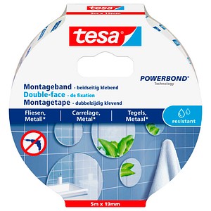 4042448340535 - Montageband für fliesen und metall (ideal geeignet als spiegelklebeband) - Tesa