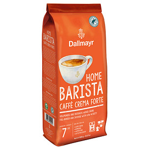 Dallmayr Home Barista Caffè Crema Forte Kaffeebohnen kräftig 1,0 kg