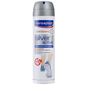 Hansaplast Silver active Fußdeo 150,0 ml