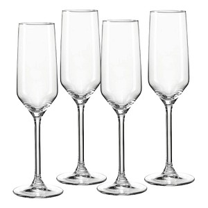 4006344320176 - Sektglas RITZENHOFF & BREKER Rumba transparent B55cm H23cm Ø55cm Glas Trinkgefäße 4er Set je 220 ml