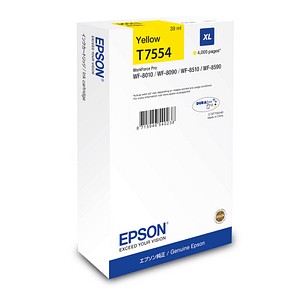 8715946726908 - T7554 - XL size - yellow - original - ink cartridge - Tintenpatrone Gelb 8715946726908 - T7554 - XL size - yellow - original - ink cartridge - Tintenpatrone Gelb