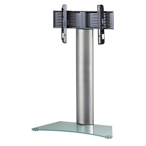 VCM my media TV-Ständer Findal ohne Zwischenboden silber, mattglas VCM my media TV-Ständer Findal ohne Zwischenboden silber, mattglas