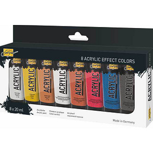 4000798122058 - 8 SOLO GOYA Acrylfarben farbsortiert 8 x 200 ml 4000798122058 160 Milliliter